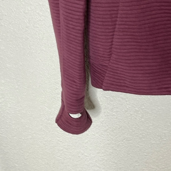 te verde Dusty Rose Zip Up Hooded Jacket Sz Small - Picture 5 of 10